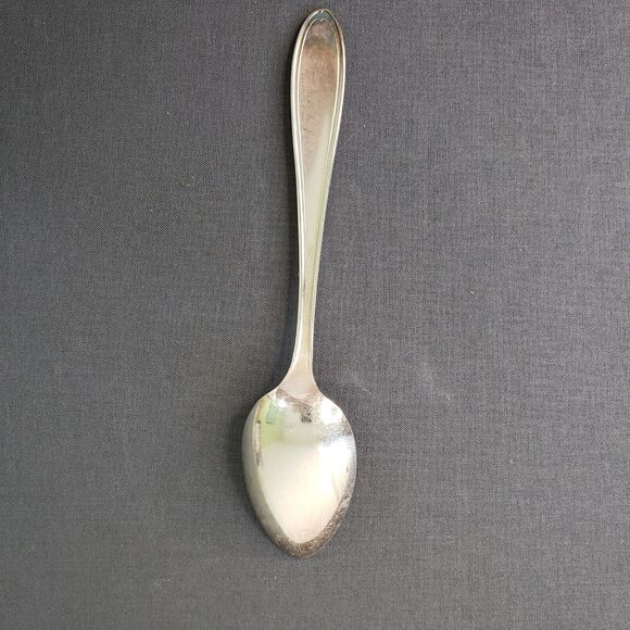 Oneida Bridal Wreath 1915 Community Silverplate Place Oval Soup Tablespoon - Picture 2 of 5